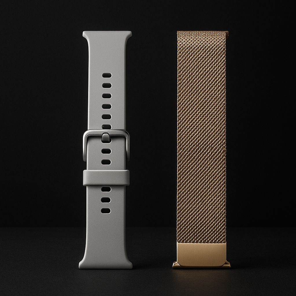 רצועת סיליקון ומתכת