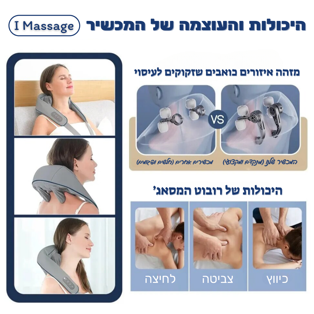 רובוט עיסוי מקצועי - IMassage
