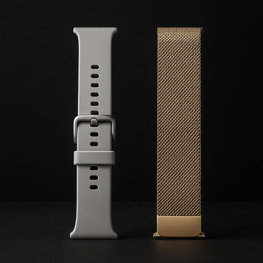 רצועת סיליקון ומתכת